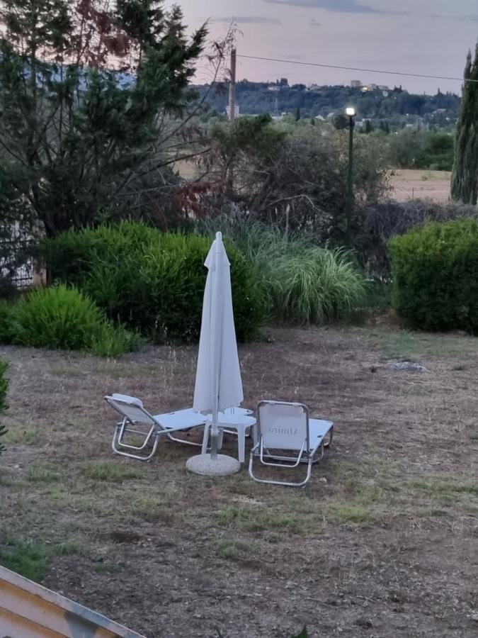 Cozy Corfu Bungalow 5 Minutes To Aqualand Ájosz Joánisz Kültér fotó