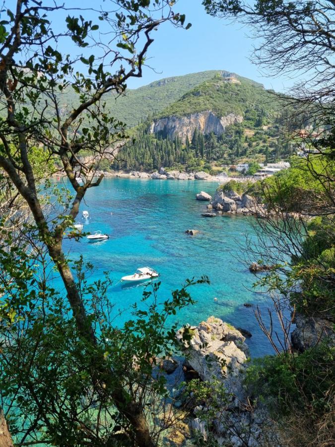 Cozy Corfu Bungalow 5 Minutes To Aqualand Ájosz Joánisz Kültér fotó